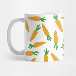 Carrot pattern Mug